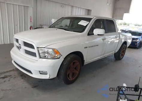 2012 Ram 1500 Sport из США, поврежденный, VIN 1C6RD6MTXCS175388
